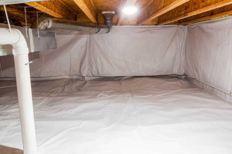 Interior of Encapsulated Crawlspace